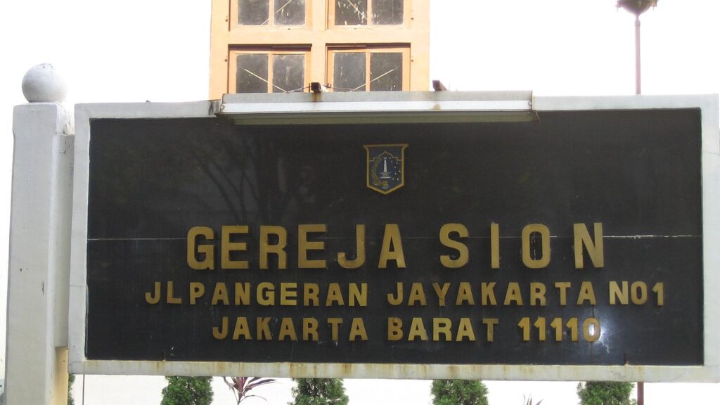 Gereja Sion: Gereja Tertua Jakarta yang Masih Berdiri